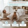 Zestaw do zabawy dla dzieci 3 w 1 - trójkątny namiot, tunel i kostka - do domu i ogrodu